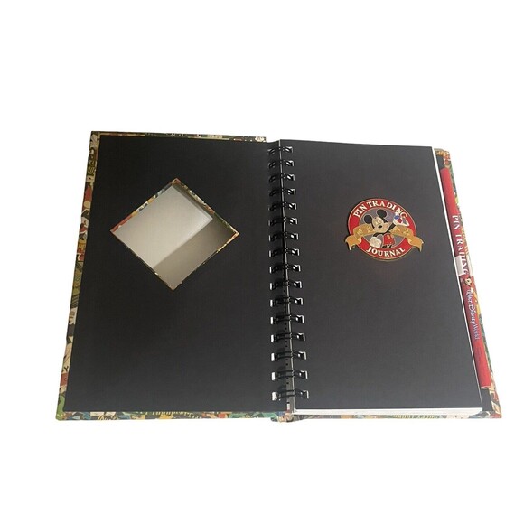 WALT DISNEY WORLD Vintage 2002 "Pin Trading Journal" w/Pencil Mickey Mouse-NEW - Picture 4 of 11